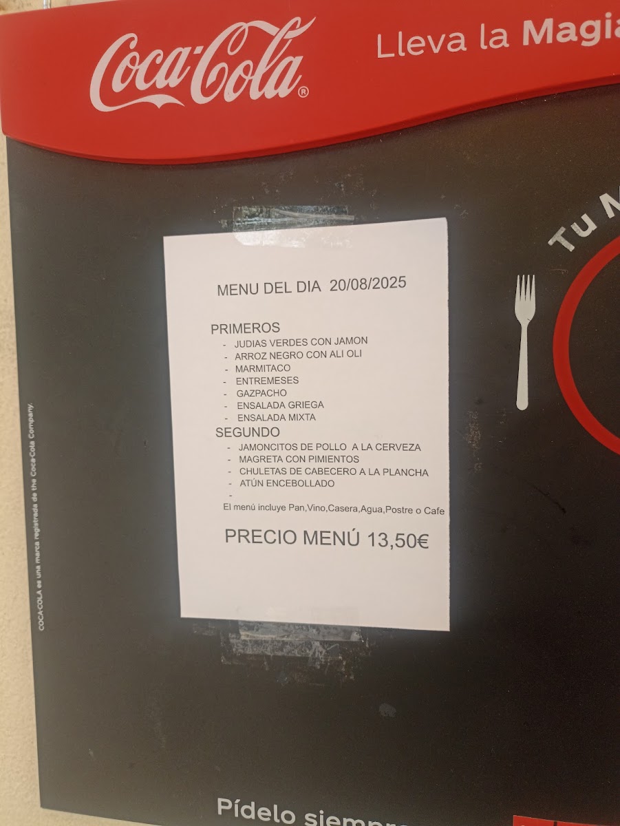 Hostal Restaurante Los Rosales Menu - Image 4